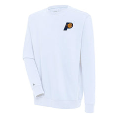 Indiana Pacers Antigua Victory Pullover Sweatshirt White
