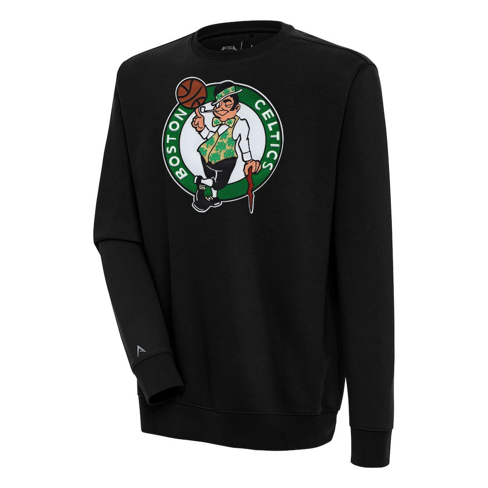 Boston Celtics Antigua Victory Pullover Sweatshirt Black