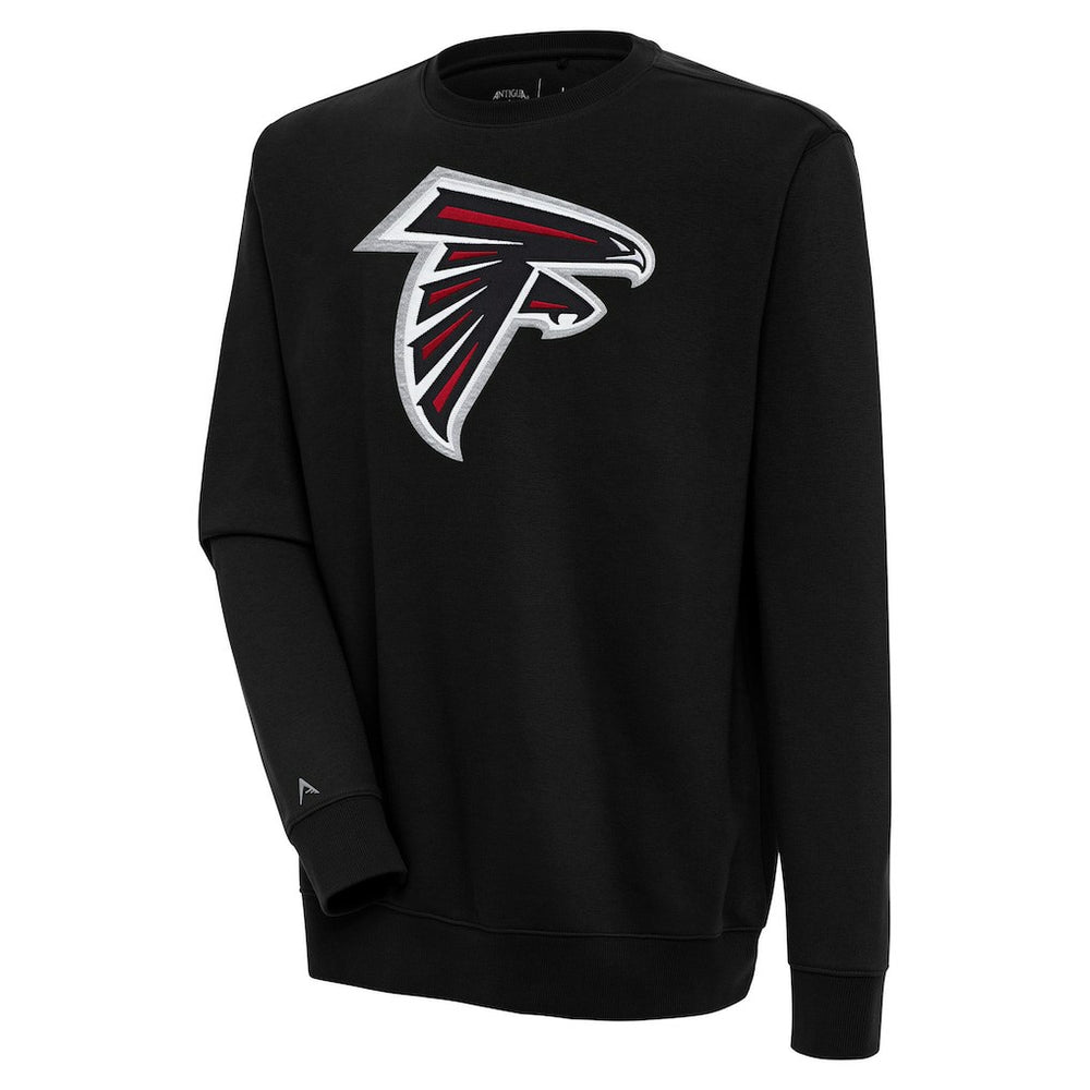 Atlanta Falcons Antigua Victory Pullover Sweatshirt - Black Pullover