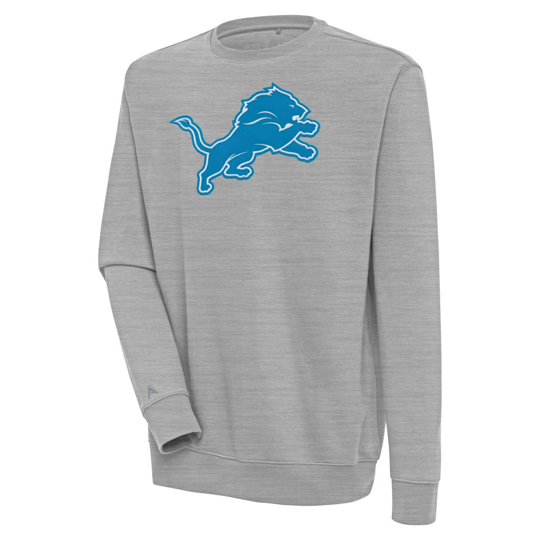Detroit Lions Antigua Victory Pullover Sweatshirt - Heather Gray Pullover