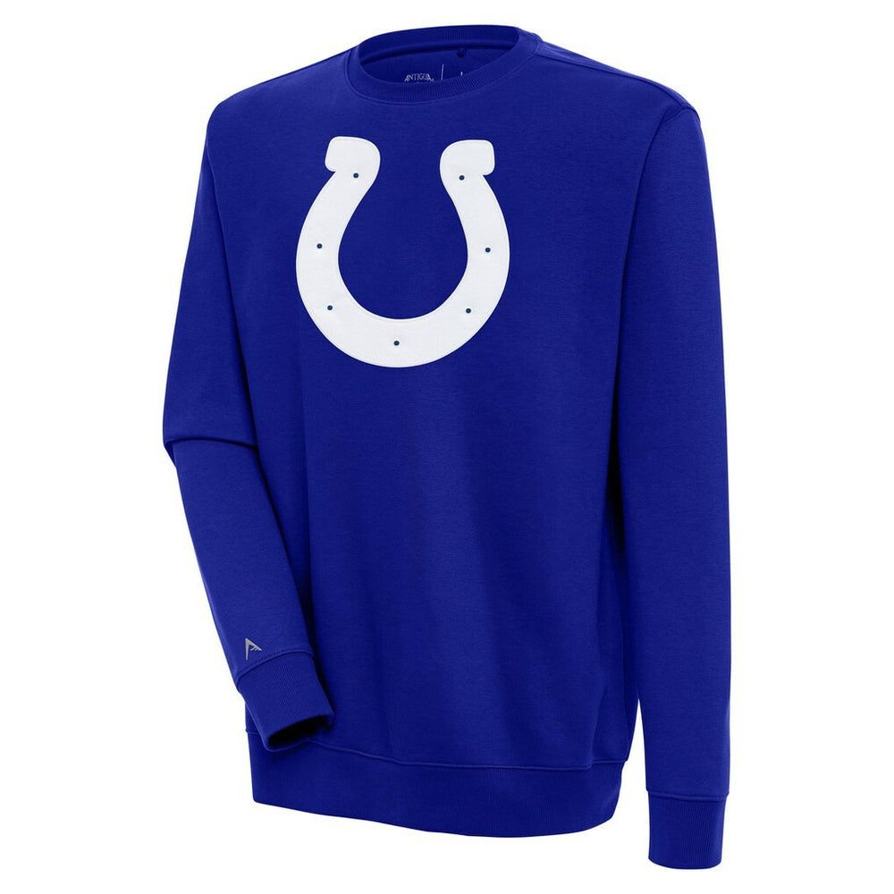 Indianapolis Colts Antigua Victory Pullover Sweatshirt - Royal Pullover