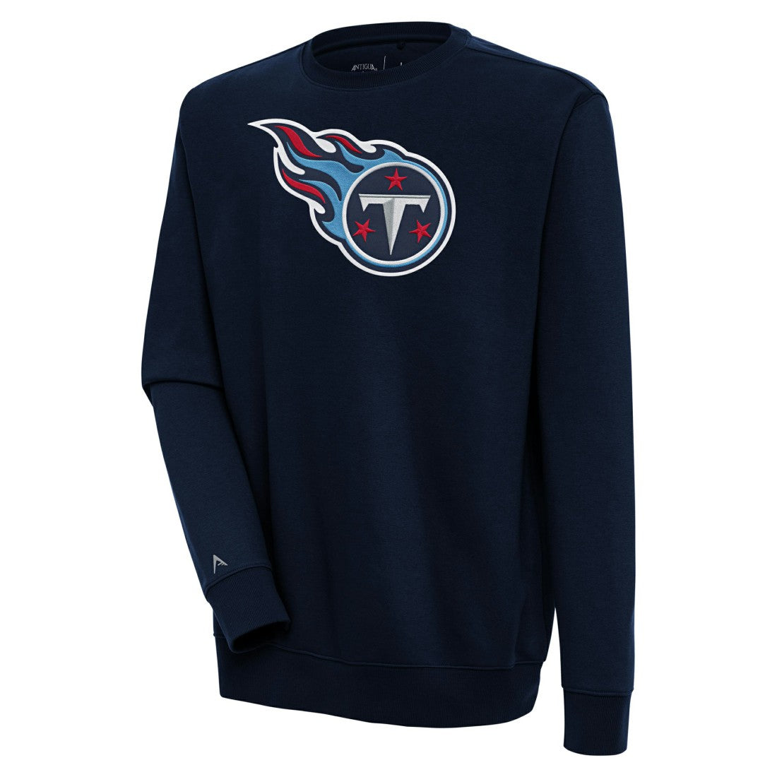 Tennessee Titans Antigua Victory Pullover Sweatshirt - Navy Pullover
