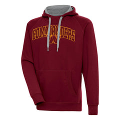 Washington Commanders Antigua Victory Pullover Hoodie - Burgundy Hoodies