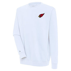 Arizona Cardinals Antigua Victory Pullover Sweatshirt - White Pullover