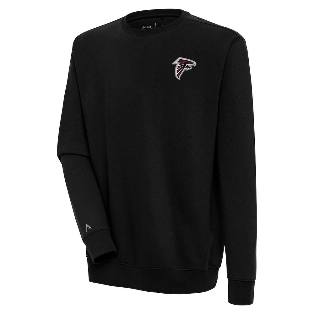 Atlanta Falcons Antigua Victory Pullover Sweatshirt - Black Pullover