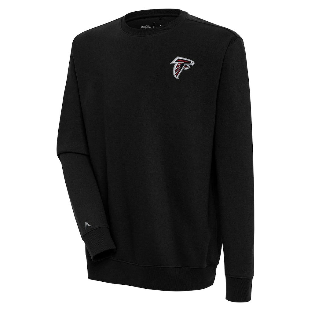 Atlanta Falcons Antigua Victory Pullover Sweatshirt - Black Pullover