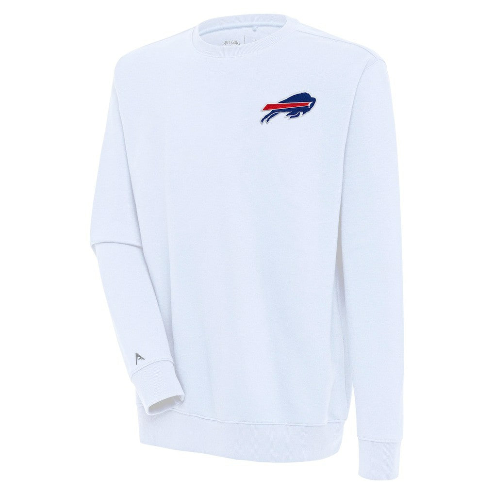 Buffalo Bills Antigua Victory Pullover Sweatshirt - White Pullover