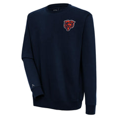 Chicago Bears Antigua Victory Pullover Sweatshirt - Navy Pullover