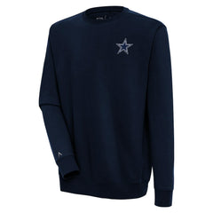 Dallas Cowboys Antigua Victory Pullover Sweatshirt - Navy Pullover
