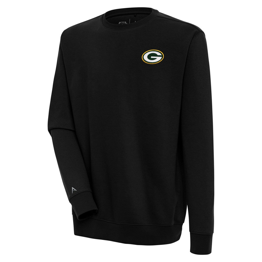 Green Bay Packers Antigua Victory Pullover Sweatshirt - Black Pullover
