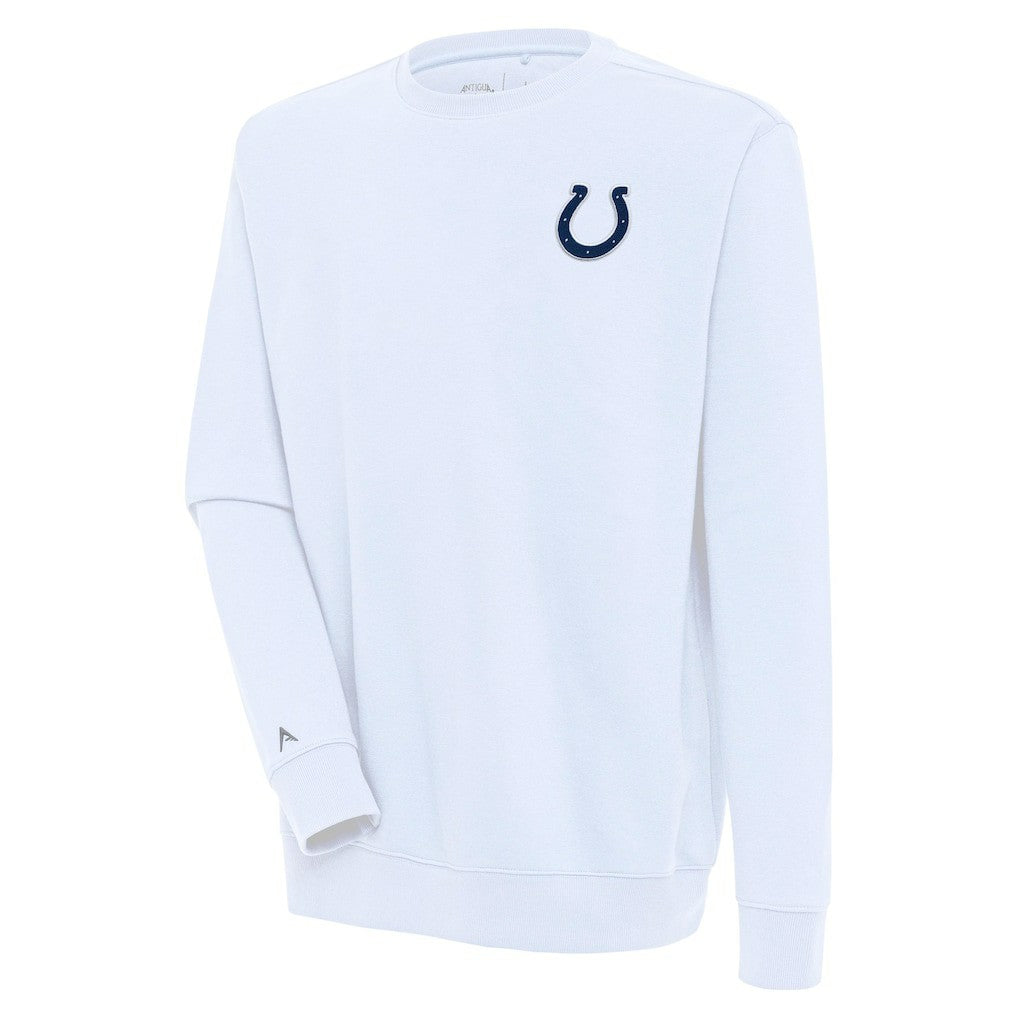 Indianapolis Colts Antigua Victory Pullover Sweatshirt - White Pullover
