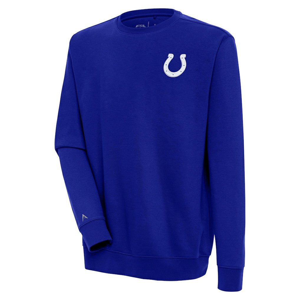 Indianapolis Colts Antigua Victory Pullover Sweatshirt - Royal Pullover