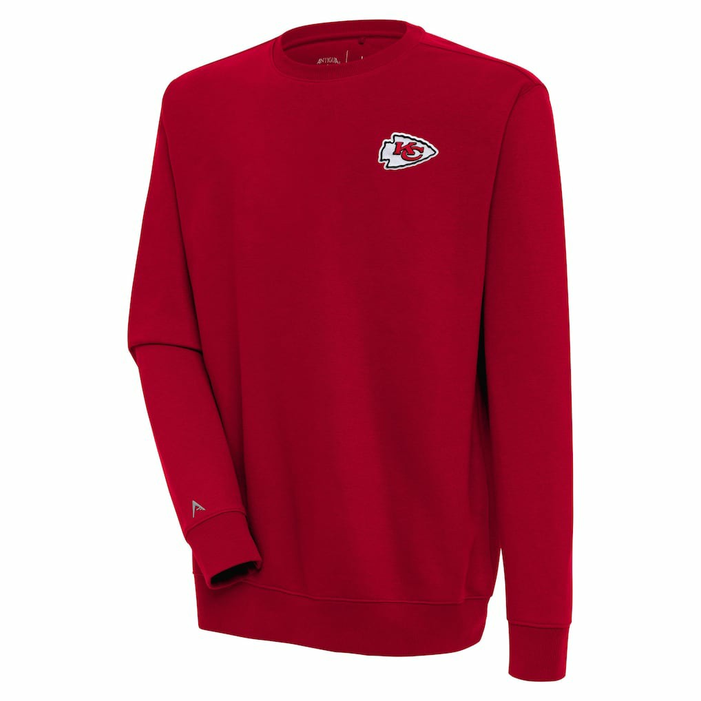 Kansas City Chiefs Antigua Victory Pullover Sweatshirt - Red Pullover