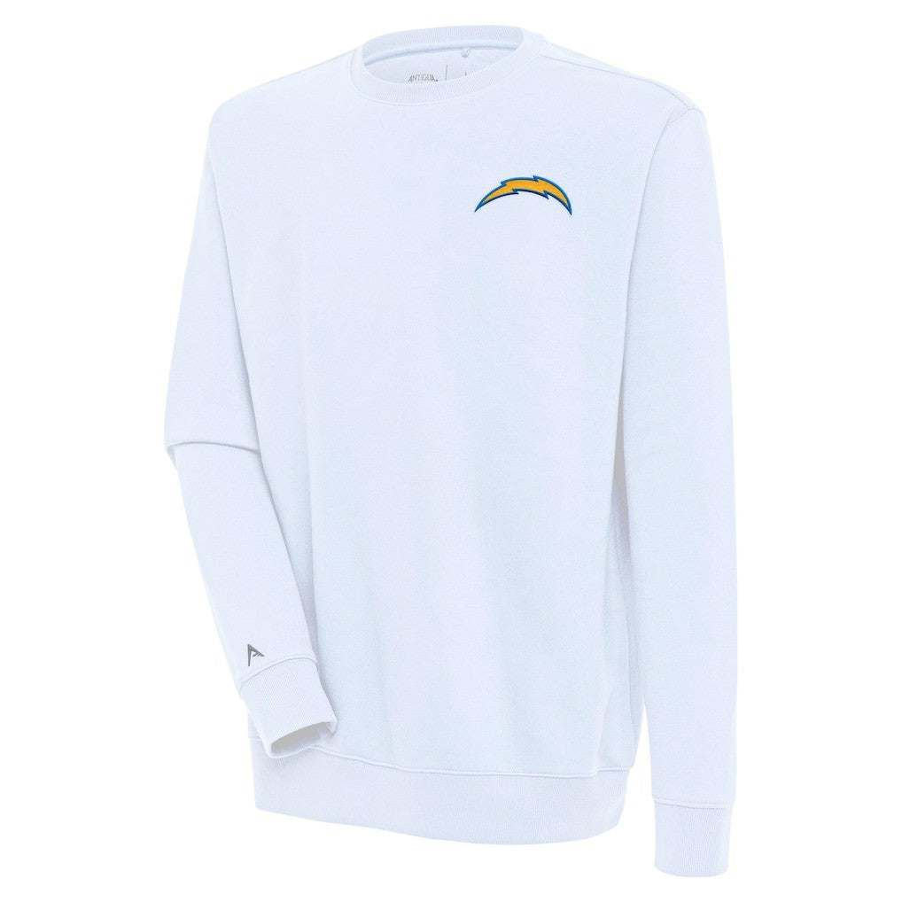 Los Angeles Chargers Antigua Victory Pullover Sweatshirt - White Pullover