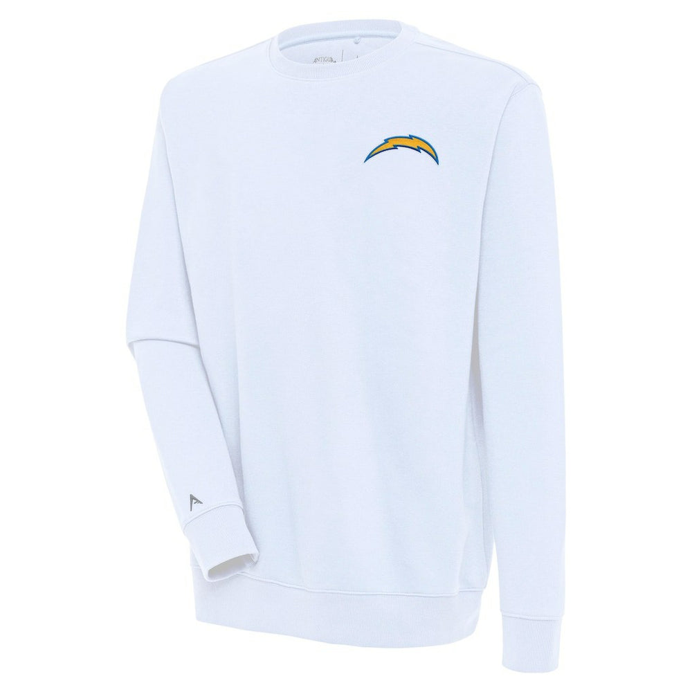 Los Angeles Chargers Antigua Victory Pullover Sweatshirt - White Pullover