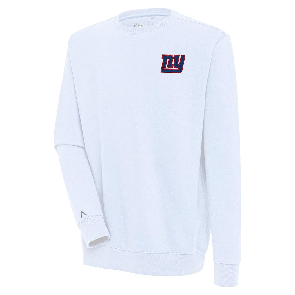 New York Giants Antigua Victory Pullover Sweatshirt - White Pullover