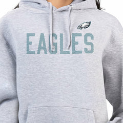 Philadelphia Eagles G-III 4Her by Carl Banks Women's Dot Print Pullover Hoodie - Heather Gray Hoodies