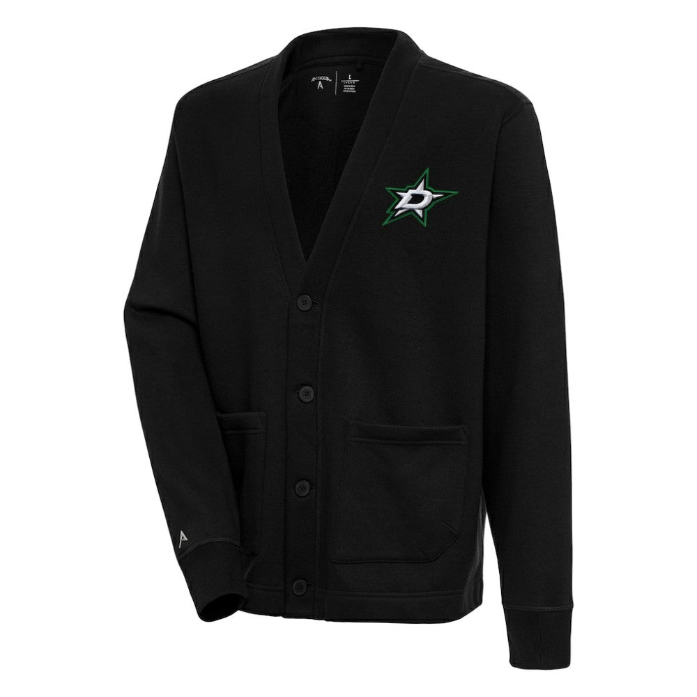 Dallas Stars Antigua Victory Cardigan - Black | US 200570867