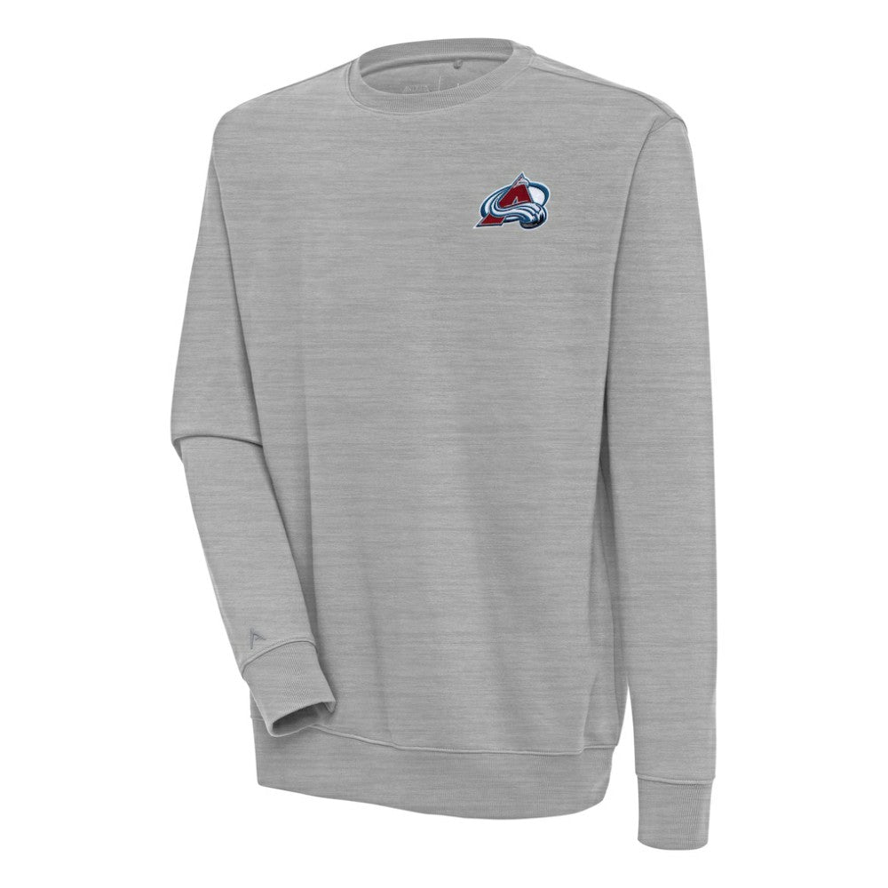 Colorado Avalanche Antigua Victory Pullover Sweatshirt - Heather Gray | US 200571002