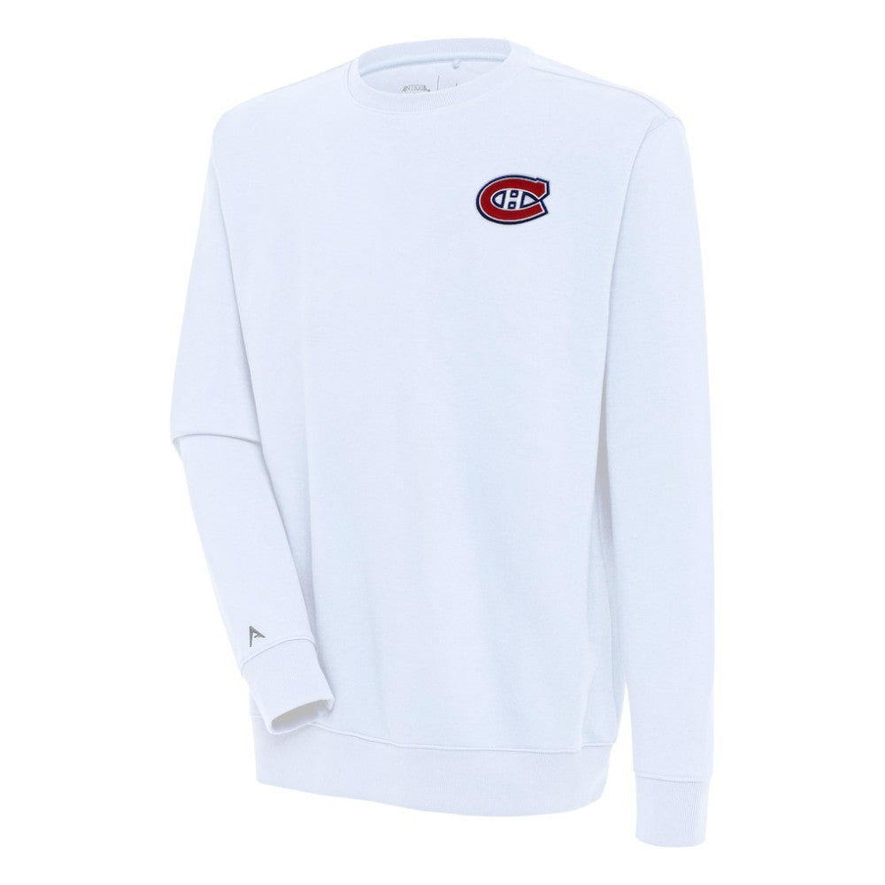 Montreal Canadiens Antigua Victory Pullover Sweatshirt - White | US 200571030