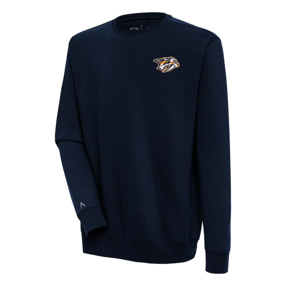 Nashville Predators Antigua Victory Pullover Sweatshirt - Navy | US 200571036