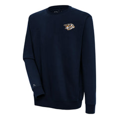 Nashville Predators Antigua Victory Pullover Sweatshirt - Navy | US 200571036