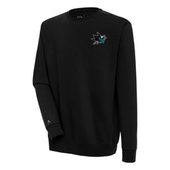 San Jose Sharks Antigua Victory Pullover Sweatshirt - Black | US 200571072