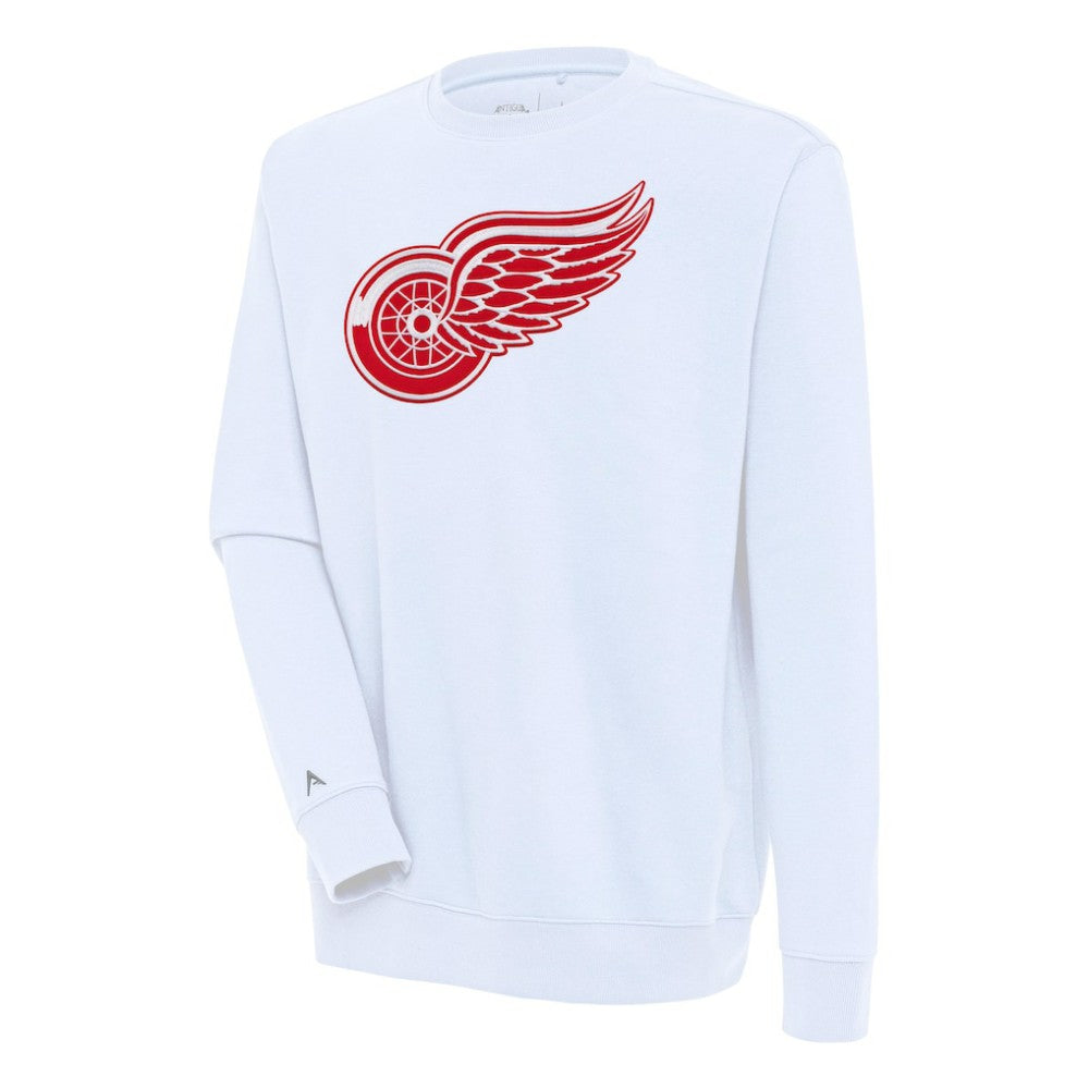 Detroit Red Wings Antigua Victory Pullover Sweatshirt - White | US 200571176