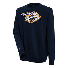 Nashville Predators Antigua Victory Pullover Sweatshirt - Navy | US 200571196