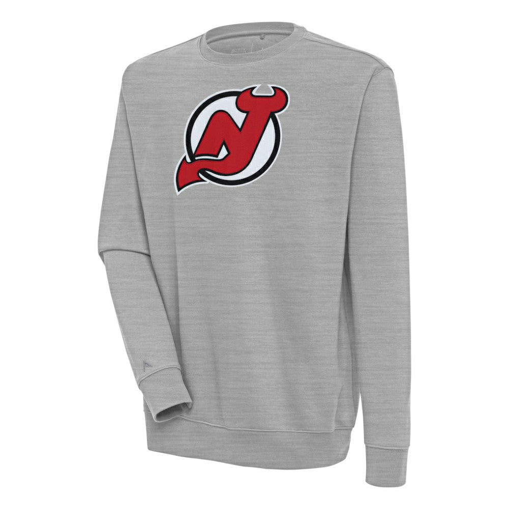 New Jersey Devils Antigua Victory Pullover Sweatshirt - Heather Gray | US 200571200