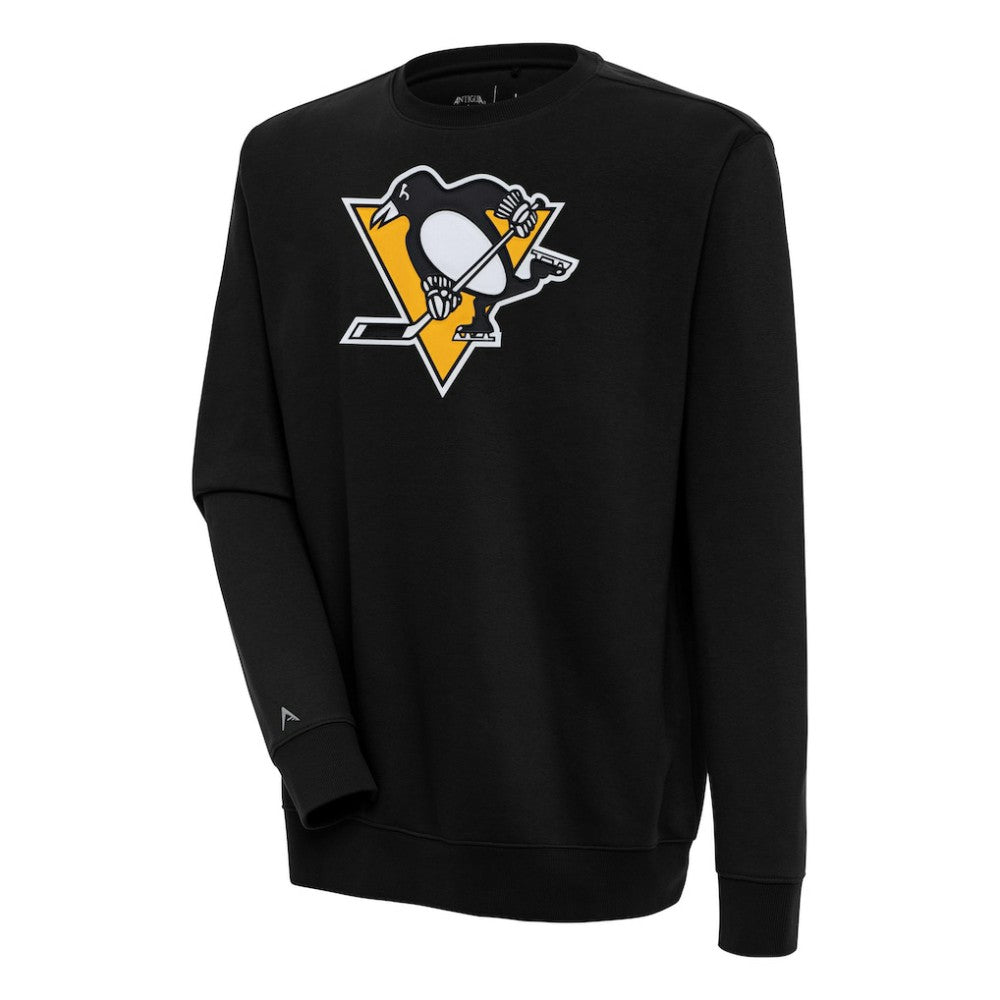 Pittsburgh Penguins Antigua Victory Pullover Sweatshirt - Black | US 200571215