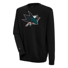 San Jose Sharks Antigua Victory Pullover Sweatshirt - Black | US 200571218