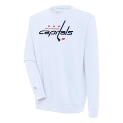 Washington Capitals Antigua Victory Pullover Sweatshirt - White | US 200571238