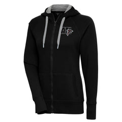 Atlanta Falcons Antigua Women's Victory Full-Zip Hoodie - Black Hoodies