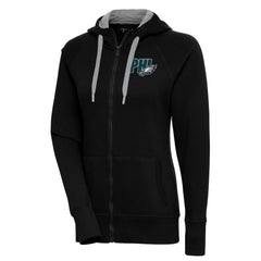 Philadelphia Eagles Antigua Women's Victory Full-Zip Hoodie - Black Hoodies