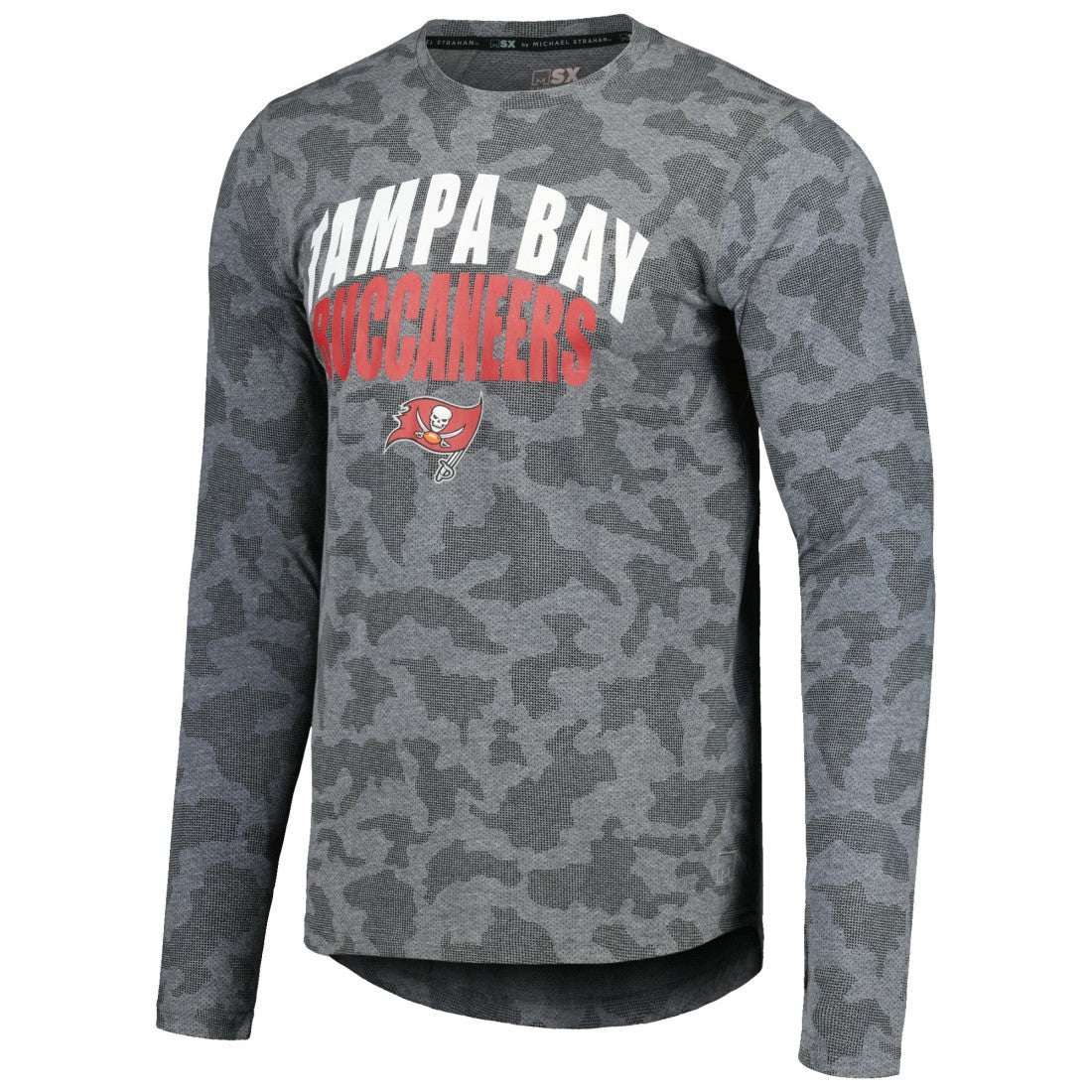 Tampa Bay Buccaneers Starter Long Sleeve T-Shirt - Heather Charcoal T-shirts