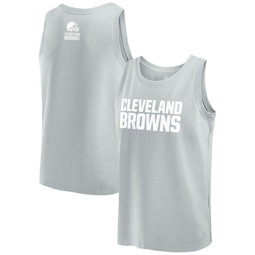 Cleveland Browns Elements Tank Top - Gray Tops