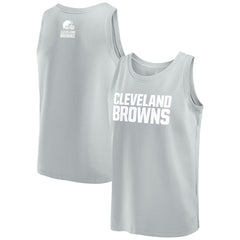 Cleveland Browns Elements Tank Top - Gray Tops