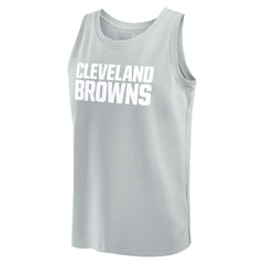 Cleveland Browns Elements Tank Top - Gray Tops