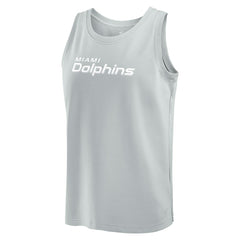 Miami Dolphins Elements Tank Top - Gray Tops