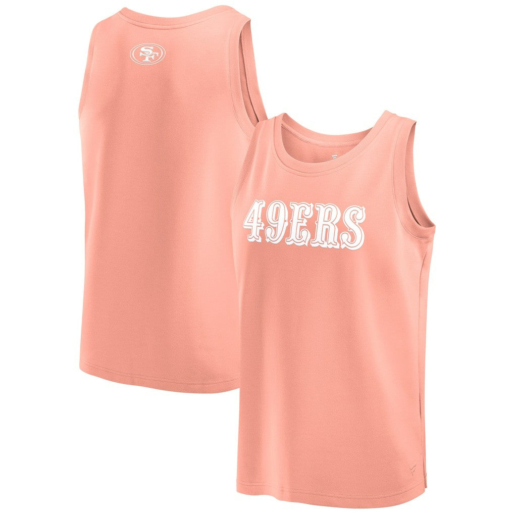 San Francisco 49ers Elements Tank Top - Coral Tops