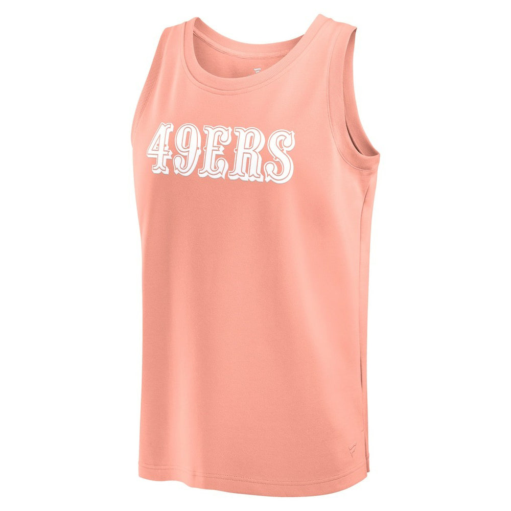 San Francisco 49ers Elements Tank Top - Coral Tops