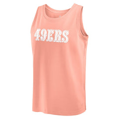 San Francisco 49ers Elements Tank Top - Coral Tops