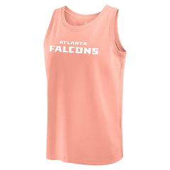 Atlanta Falcons Elements Tank Top - Coral Tops