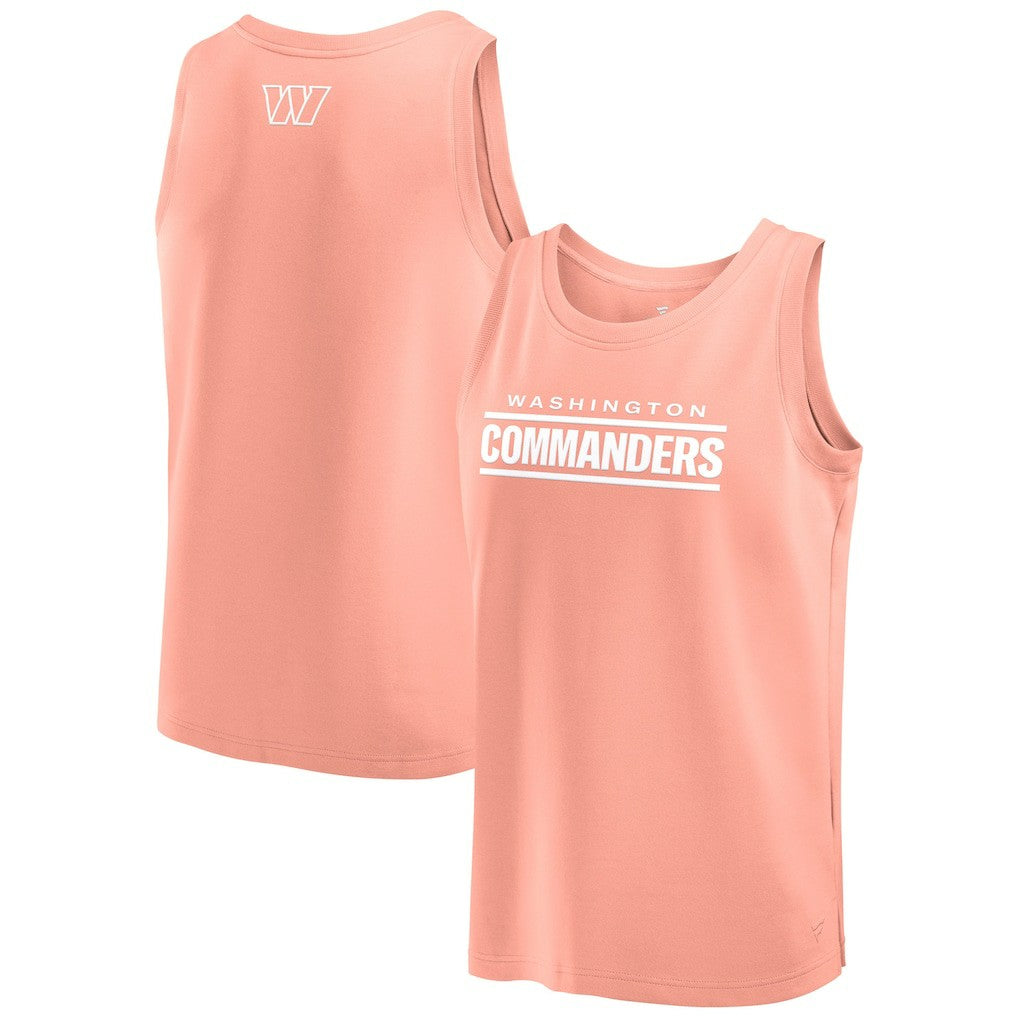 Washington Commanders Elements Tank Top - Coral Tops