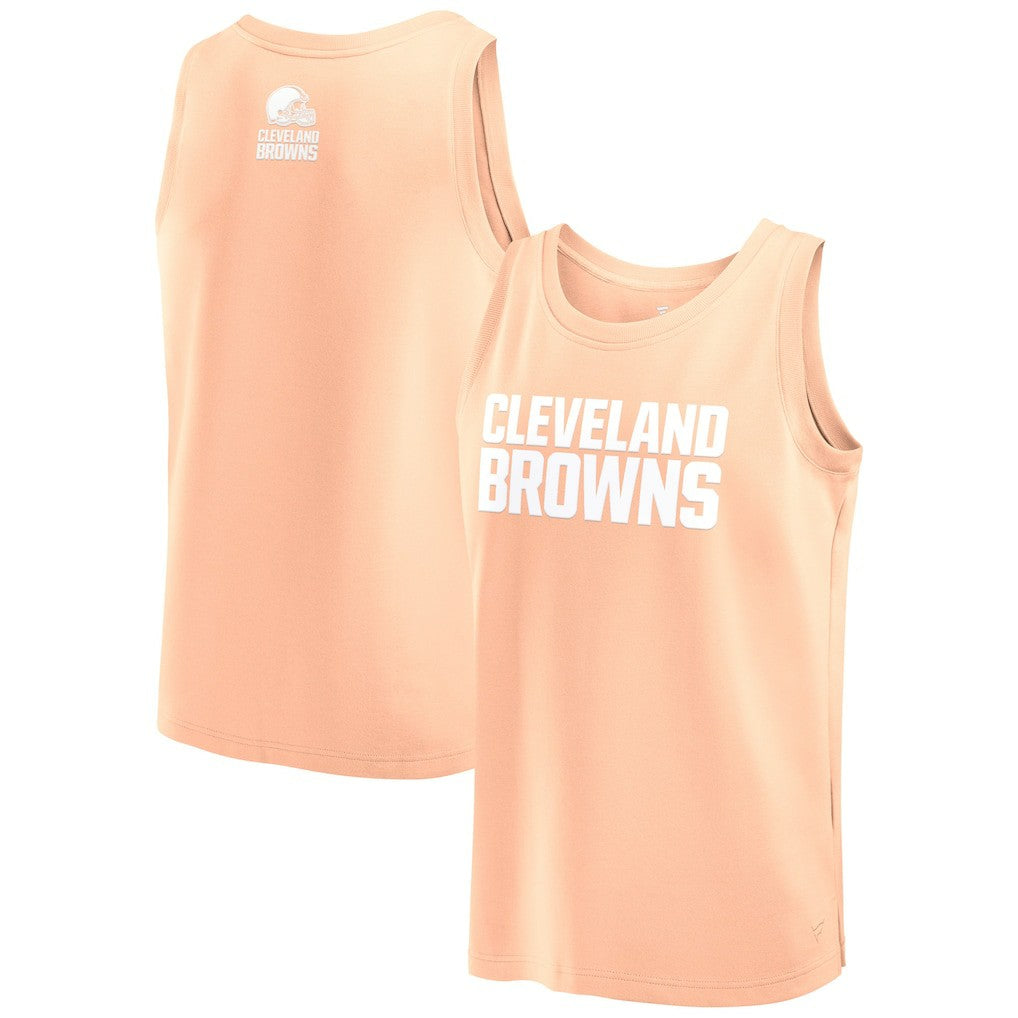 Cleveland Browns Elements Tank Top - Light Pink Tops