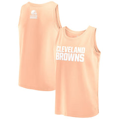Cleveland Browns Elements Tank Top - Light Pink Tops