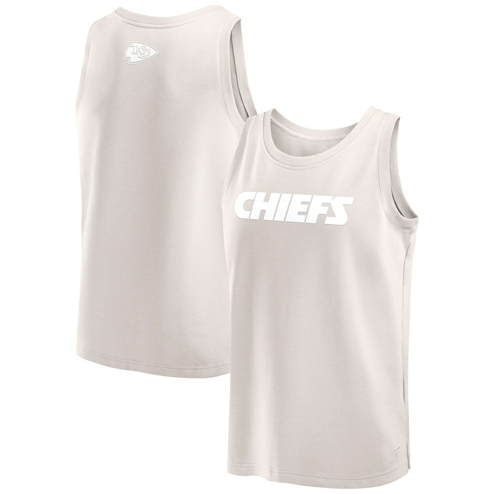 Kansas City Chiefs Elements Tank Top - Cream Tops