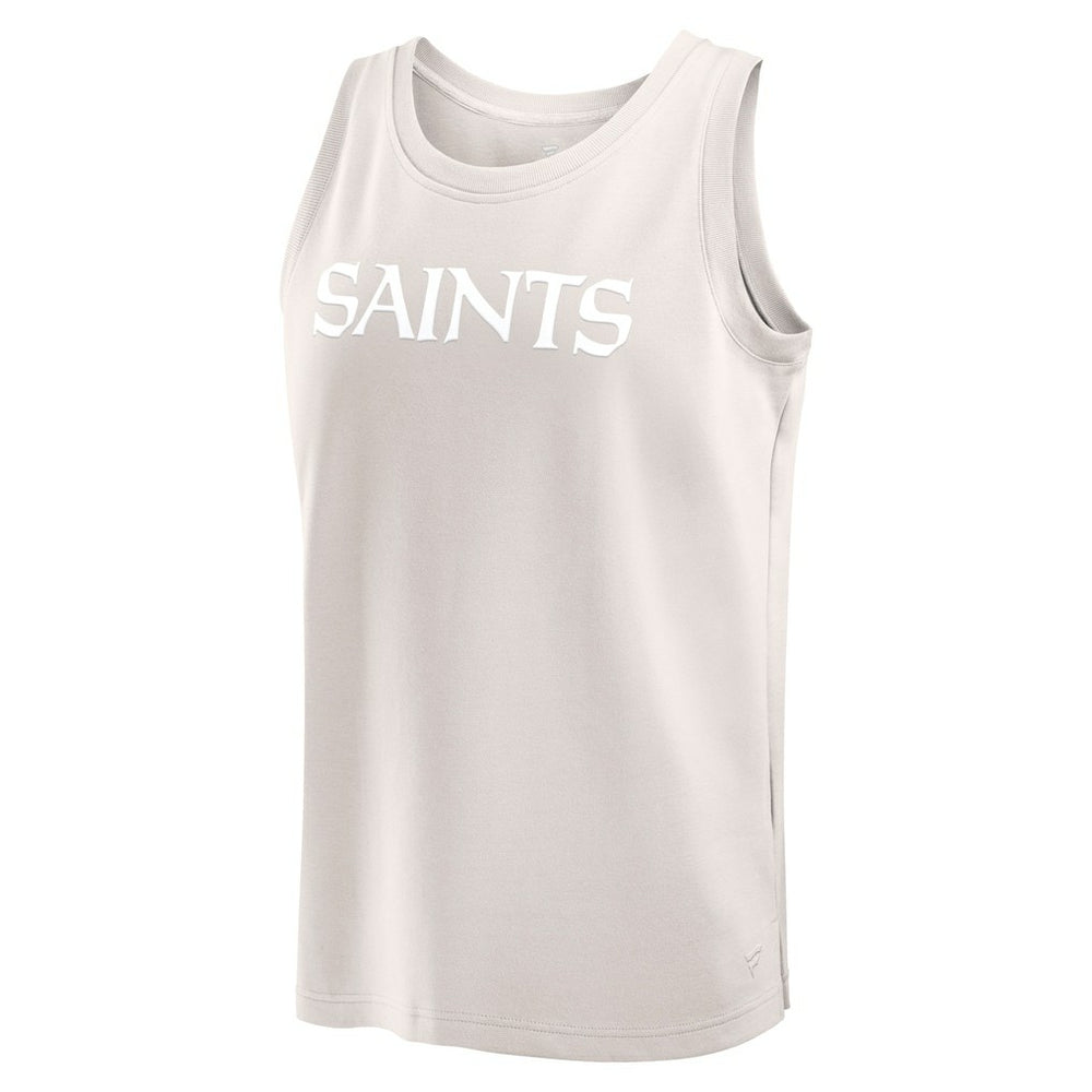 New Orleans Saints Elements Tank Top - Cream Tops