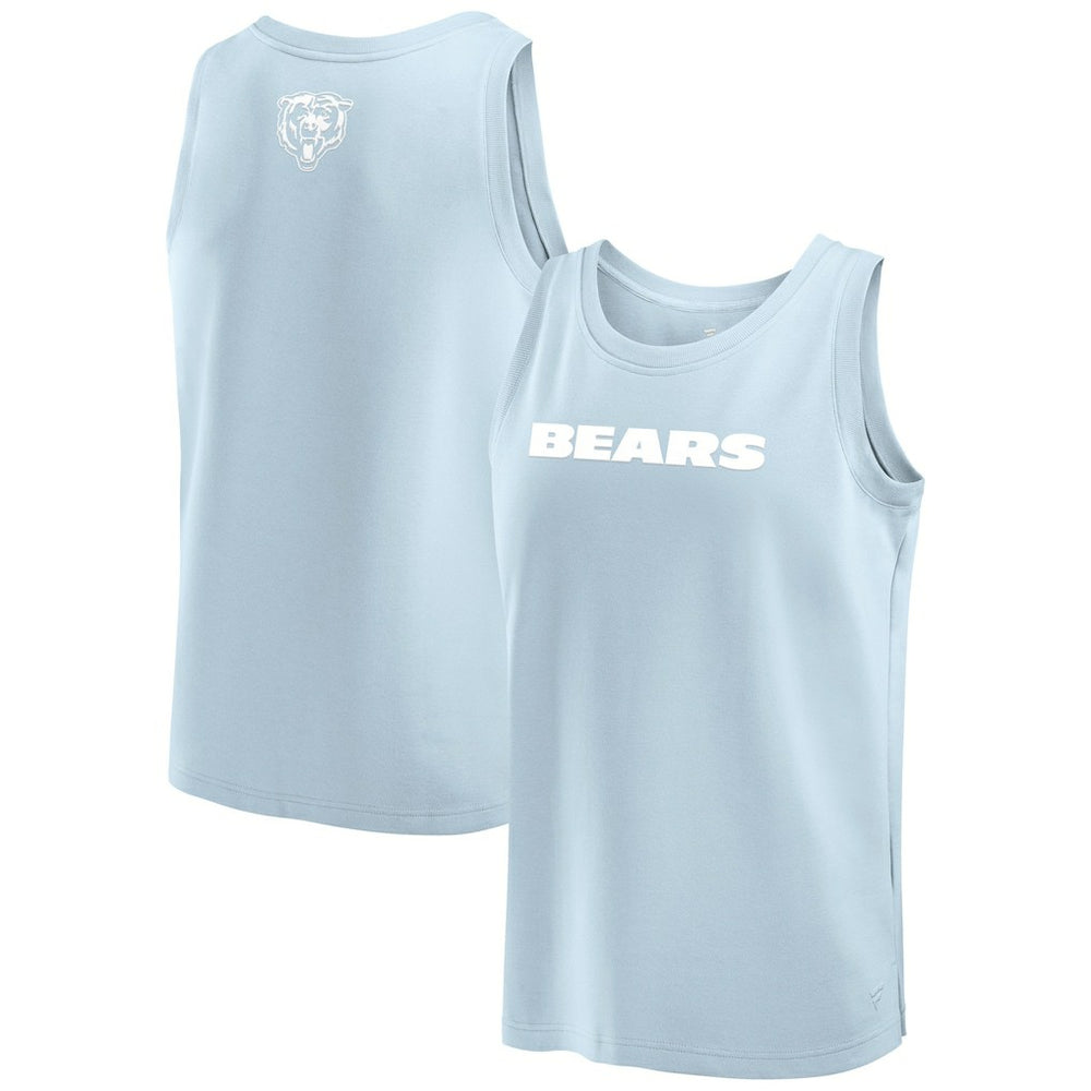Chicago Bears Elements Tank Top - Light Blue Tops